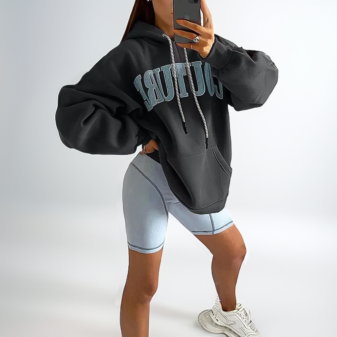 Edwina - Dames Oversized Hoodie