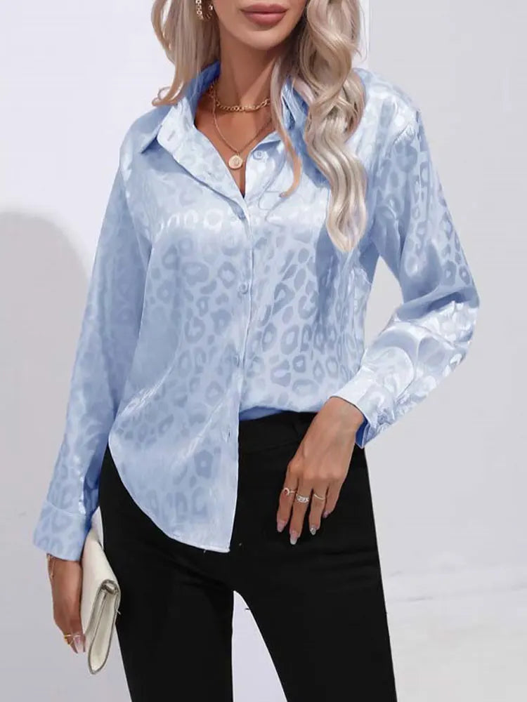 Letty - Elegante Satijnen Blouse