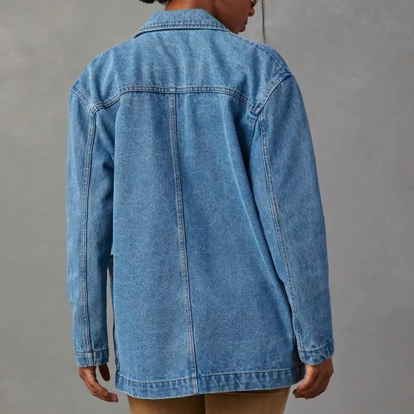 Yazmin - Mid-lange Denim Blazer