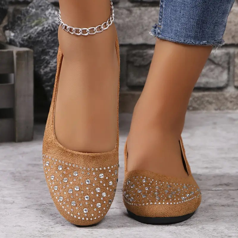 Mimi - Glitter Ballet Flats