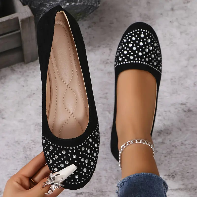 Mimi - Glitter Ballet Flats