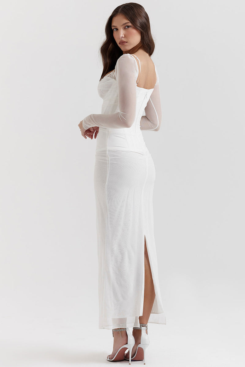 Lunae - Maxi Jurk Mesh