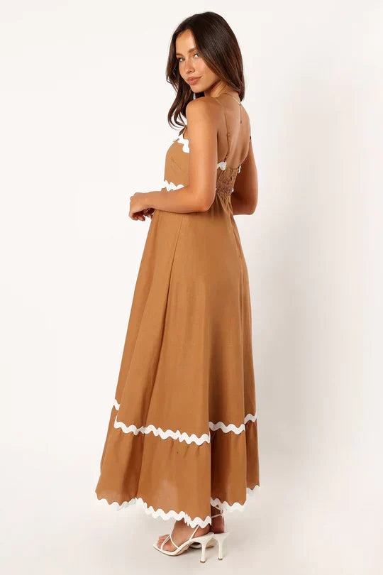 Welmoed - Mouwloze Maxi Jurk