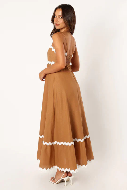 Welmoed - Mouwloze Maxi Jurk