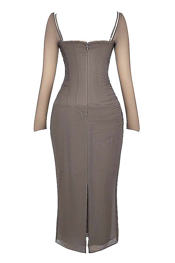 Lunae - Maxi Jurk Mesh